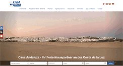 Desktop Screenshot of casa-andaluza.de